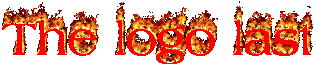 燃えるロゴ6